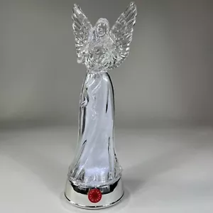 Cracker Barrel Acrylic LED Musical Angel with Violin #578216 - Picture 1 of 10