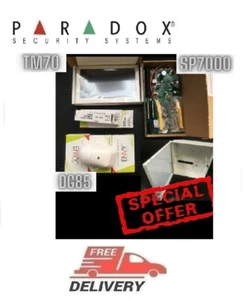 Paradox KIT(SP7000+TM70+NV5(3pcs)+metal case+IP150+) Alarm system SET - Picture 1 of 5
