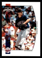 2005 Donruss Team Heroes  #389 Brad Radke Minnesota Twins