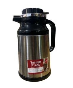 1L Edelstahl Airpot Isolierte Vakuum Thermoskanne Kanne Warm oder Kalt halten - Bild 1 von 2