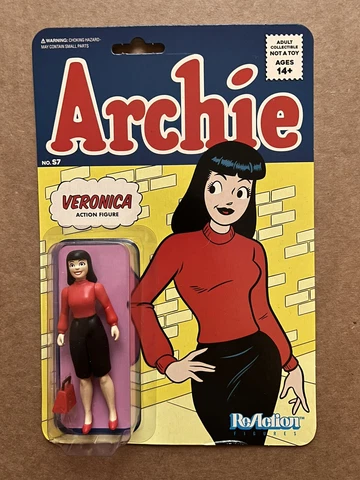 Super 7 Reaction Archie Comics VERONICA Lodge Action Figure 3.75” Cover