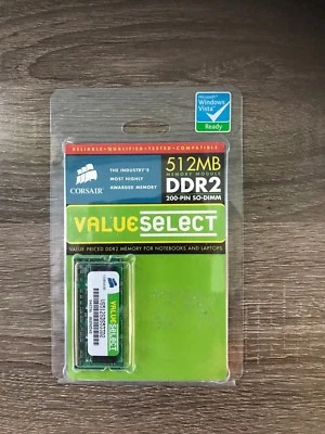 Corsair Valueselect VS512DS533D2 512MB DDR2 Memory Module - Image 1 of 2