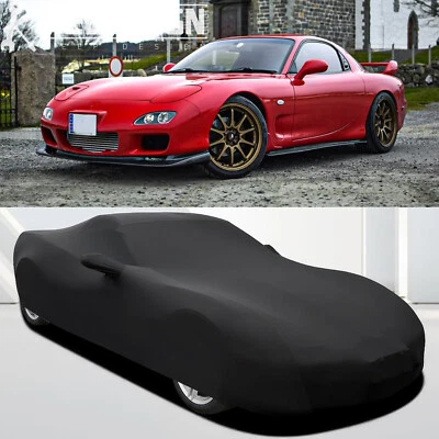 Cubierta completa para coche exterior interior satinado elástico impermeable para Mazda RX-7 RX-8 Foto 1 de 4