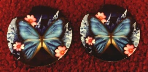 POSAVASOS COCHE MARIPOSA-2-PK PARA EVITAR PORTAVASOS PEGAJOSOS - Imagen 1 de 1