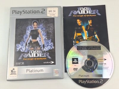 Lara Croft Tomb Raider The Angel Of Darkness (PlayStation 2 PS2) - OZ SELLER - Image 1 of 2