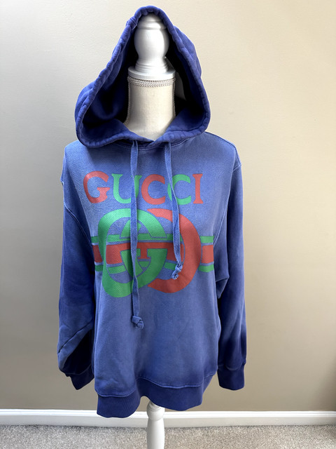 Gucci Blue Hoodies u0026 Sweatshirts for Men for Sale | Shop Men's Athletic  Clothes | eBay