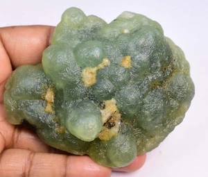 100% Natural Green African Prehnite 1135.50 CT Untreated Specimen Facet Rough - Picture 1 of 6