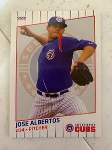Jose Albertos 2019 South Bend Cubs Team Card - Picture 1 of 1