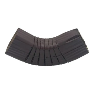 1 - Aluminum Gutter Downspout Style B Elbow 2" x 3" Musket Brown - Picture 1 of 3