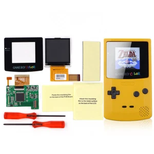Kit de pantalla LCD retroiluminación GBC de alta luz de 2,2" + carcasa para Nintendo Game Boy color - Imagen 1 de 33