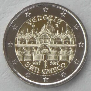 2 Euro Gedenkmünzeuro Italien 2017 Basilica di San Marco - Markusdom unz. - Bild 1 von 1