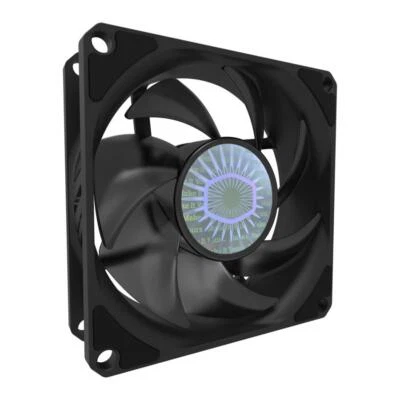 Cooler Master MFX-B8NN-25NPK-R1 80x80x25mm Rifle Bearing Case Fan Non-LED Black - Image 1 of 4