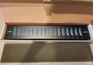 New L-COM PR35GB25FB Patch Panel, D Sub Adapter, 16 Ports - Photo 1/4