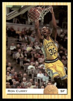 1993 Classic Draft Picks #23 Ron Curry - Marquette Golden Eagles - Image 1 of 2