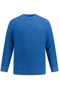 JP 1880 Herren große Größen Pullover Vintage Look Rundhals 812768 - Bild 1 von 5