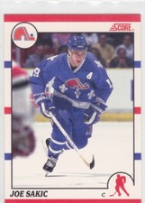 90/91 SCORE..JOE SAKIC..CARD # 8..NORDIQUES..FREE COMBINED SHIPPING