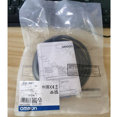 1PC NEW Omron E2E-X5F1 Proximity Sensor Free Shipping#XR - Image 1 of 4