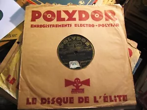 1931 Andre GAUDIN French CHANSON Delibes Serenade a Ninon/ Triste POLYDOR 561023 - Picture 1 of 3