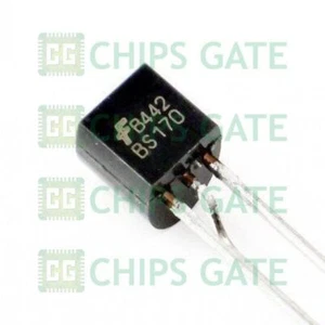 60PCS BS170 MOSFET TO-92 N-Channel 60V 50mA #D6* - Bild 1 von 4