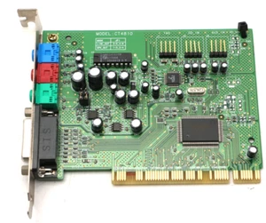 Soundkarte Creative Sound Blaster Card CT4810 PCI /MAIN344 - Afbeelding 1 van 5