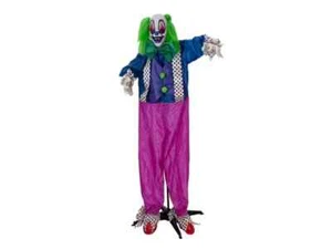 EUROPALMS Halloween Figur Clown Charly, animiert, 164cm - Animierte Figur mit Li - Bild 1 von 4