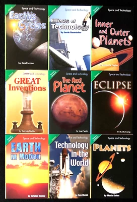 4th - SPACE & TECHNOLOGY Science Curriculum Readers (9 books) Teacher/Homeschool - Image 1 of 4