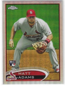 Topps 2012 cromo mate refractor Adams RC #199 St. Louis Cardinals - Imagen 1 de 2