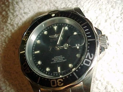 INVICTA 40mm AUTOMATIC 8926 WW - ALL STAINLESS STEEL - 24 JEWELS - DISPLAY BACK - Bild 1 von 4