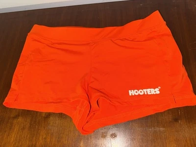 Nuevos Pantalones Cortos Hooters Niña Naranja Talla S Foto 1 de 3