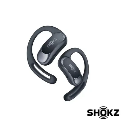 Shokz OpenFit Air Open-Ear Headphones Black Earbuds BNIB - Image 1 of 4