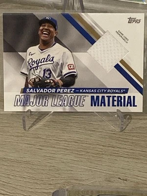 2024 Topps Update Series Major League Material Salvador Perez #MLMU-SP - Royals - Image 1 of 4