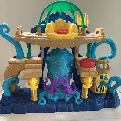 Imaginext Atlantis Juego Aquaman Ocean Kingdom DC Comics Super Friends Mattel Foto 1 de 4