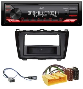 JVC Bluetooth USB DAB MP3 Autoradio für Mazda 6 (08-12) - glänzend - Bild 1 von 8