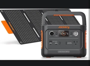 Portable Power Station Explorer 300 Plus + Solar Saga 40 Solar Generator Battery - Bild 1 von 8