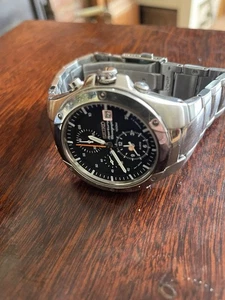 Seiko Men's Sportura Chronograph/ Watch:Alarm - Picture 1 of 6