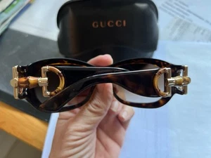 GUCCI ORIGINAL Sonnenbrille - selten getragen - Top Zustand- siehe Bilder - Bild 1 von 8