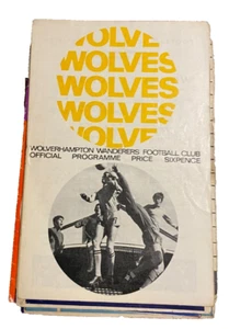 WOLVERHAMPTON WANDERERS V BURNLEY - DIVISION 1 - 23/9/1967 - Picture 1 of 1