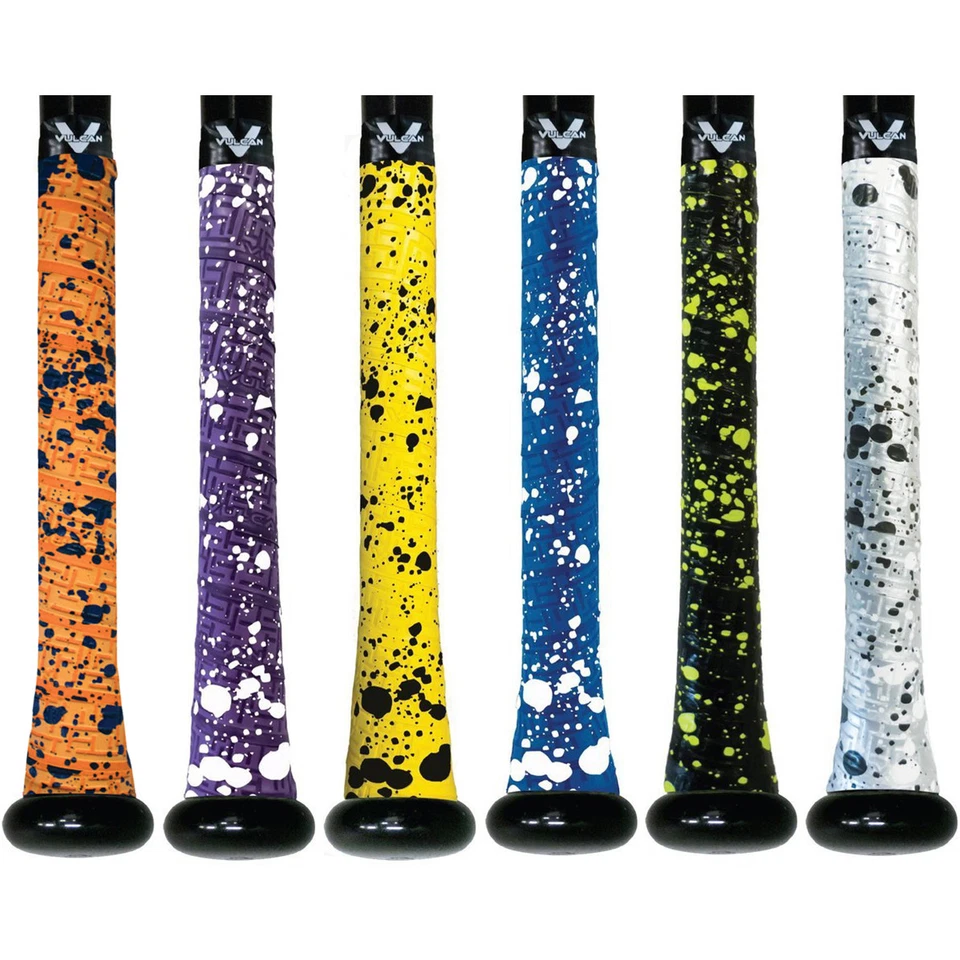 Vulcan Splatter Series Ultralight Advanced Polymer Bat Grip Tape Wrap