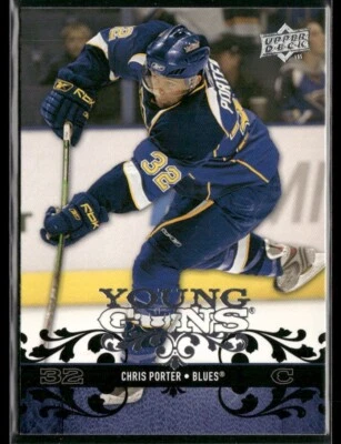 2008-09 Upper Deck #216 Chris Porter Rookie St. Louis Blues - Image 1 of 2