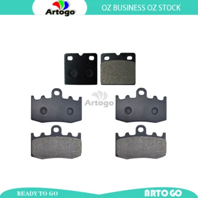 Pastillas de freno delanteras + traseras para BMW K1200 RS con y sin ABS integral 2001-2003 2004 Foto 1 de 3