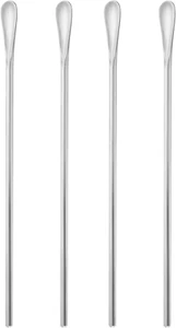 8.5Inch/21.8Cm Coffee Stirrers Spoon,Silver Stainless Steel 304# Coffee Stir Sti - Picture 1 of 6