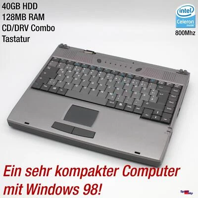 Mini Ordenador Celeron 800MHZ Pentium III Windows 98 Lan Paralelo RS232 Sana DVD - Imagen 1 de 4