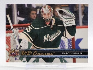 2014-15 Upper Deck Series 2 Darcy Kuemper UD Canvas #C162 - Bild 1 von 2