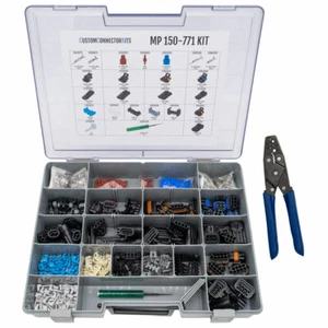 MP 150-771 - Pro Metri-Pack 150 Series Connector Kit w/ T-18 Crimp Tool - Picture 1 of 4