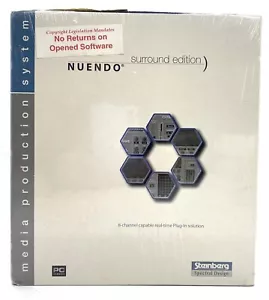 Steinberg Nuendo Surround Edition Media Production System PC Sealed Box Germany - Picture 1 of 8