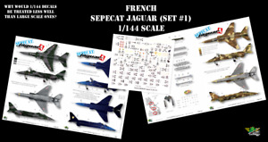 FFSMC Productions Decals 1//144 French  SEPECAT Jaguar A set n°1