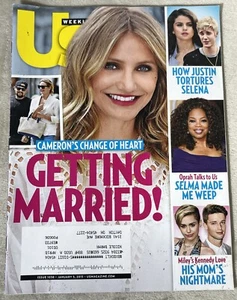US Weekly Issue 1038 January 5 2015 Magazine Cameron Diaz Justin Bieber Oprah - Picture 1 of 7