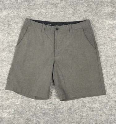Pantalones Cortos Travis Mathew Para Hombre 34 Gris Ligero Transpirable Rendimiento Foto 1 de 4
