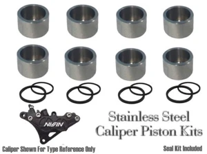 Suzuki GSXR 600 GSX-R600 1997-2000 Stainless Steel Front Caliper Piston And Seal - Picture 1 of 2