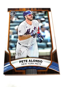 PETE ALONSO Topps Tribute 2022 02/25 NEW YORK METS - Picture 1 of 2